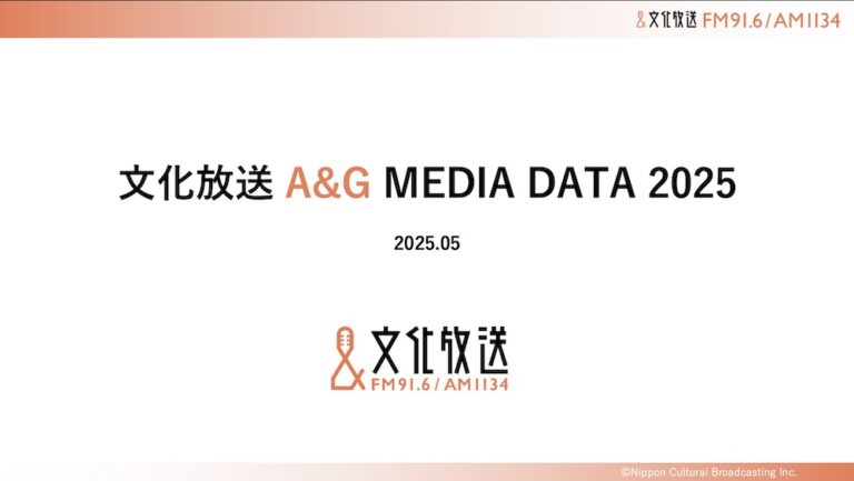 文化放送媒体資料