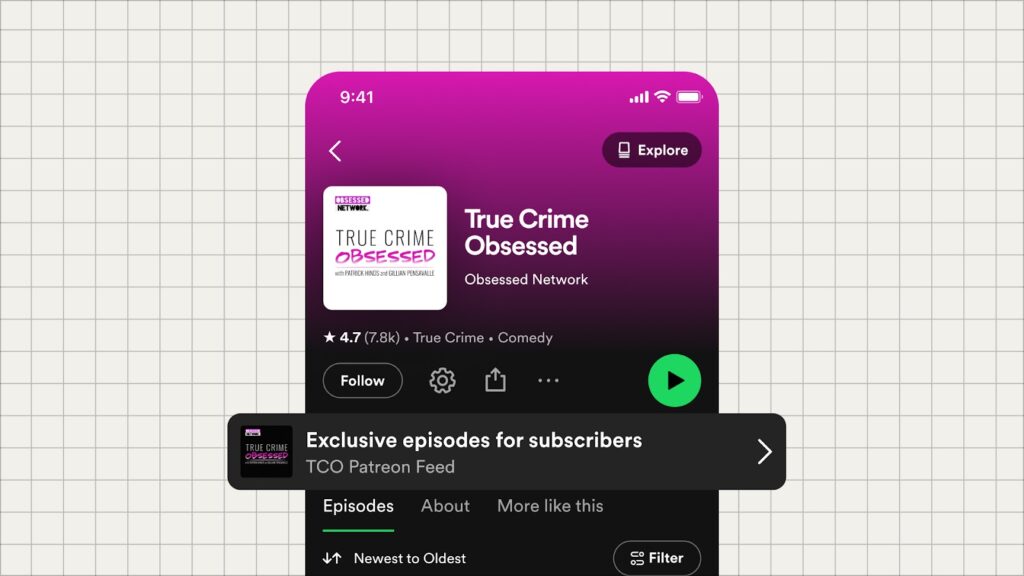 Spotify for Podcastersが新機能を追加！カスタマイズ性と収益化の強化を発表