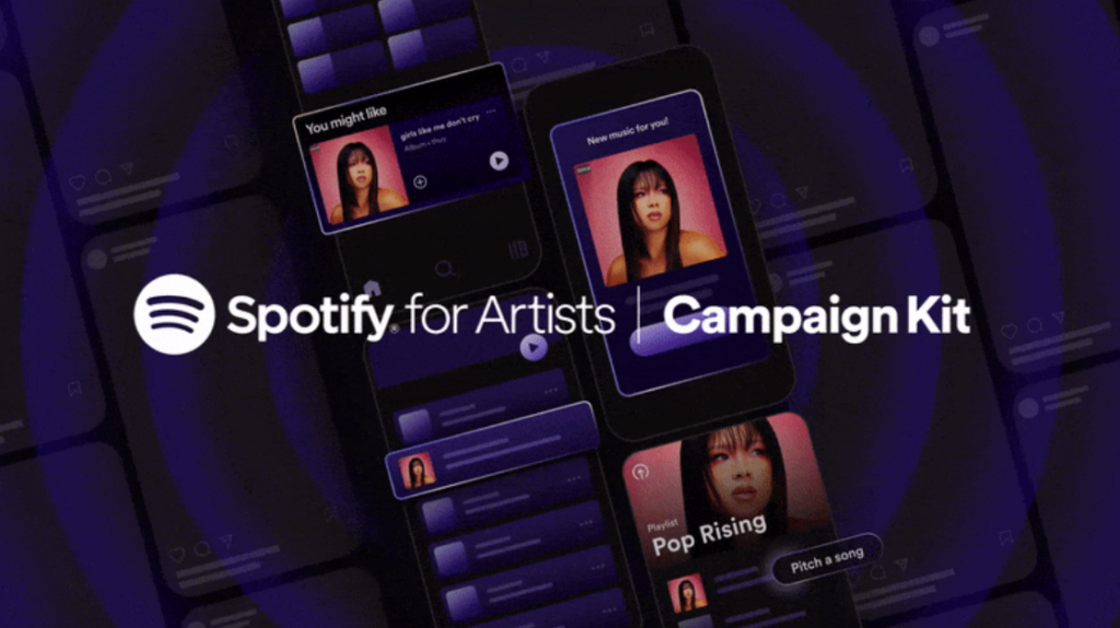 Spotifyがアーティストのためのプロモーションツール「Campaign Kit」を発表