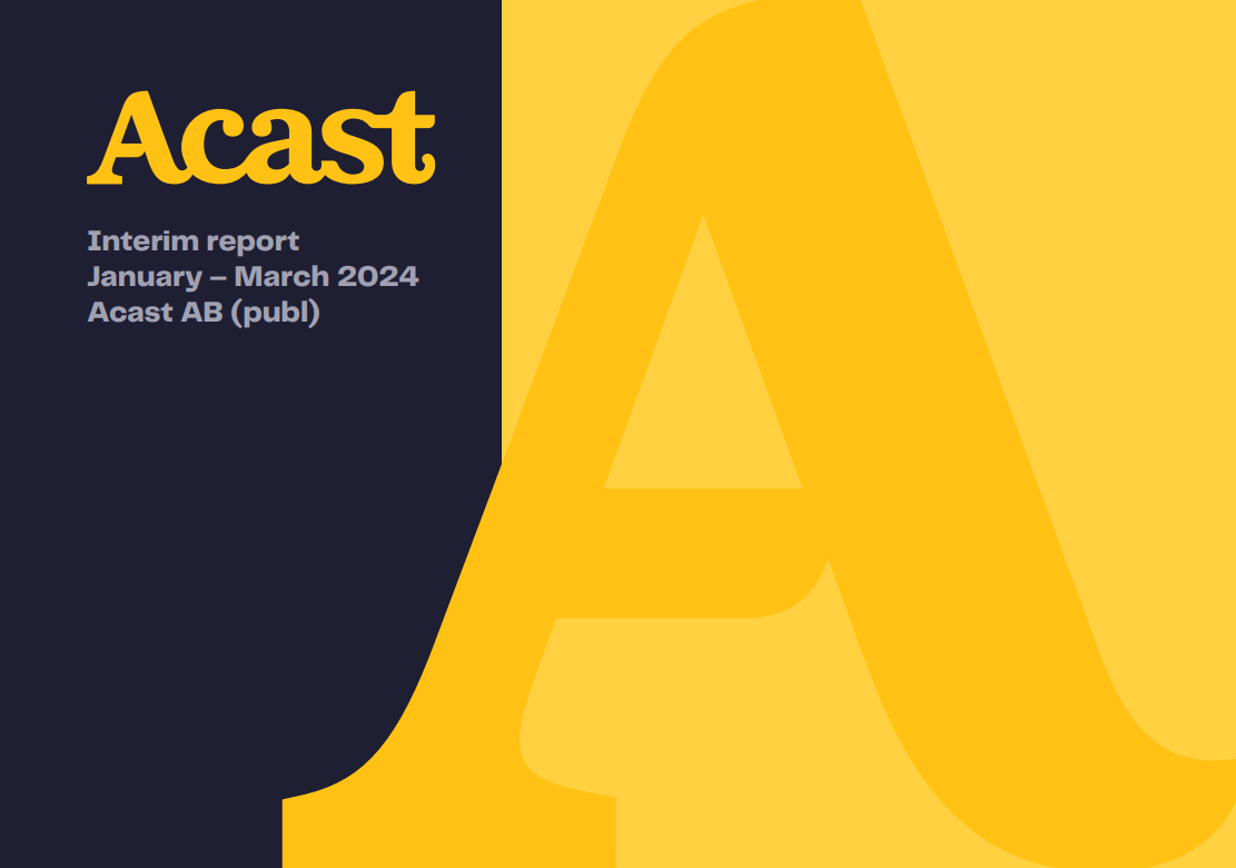 Acast、2024年第1四半期で顕著な成長を達成。北アメリカ市場で業績好調