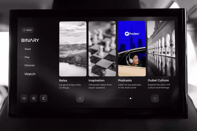 UAEでタクシー乗客向けのポッドキャスト配信が開始。PodeoとBinary Mediaが提携