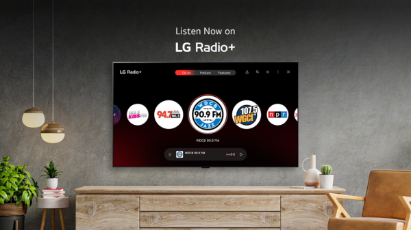 LGが音声ストリーミングサービス「LG Radio+」を開始。スマートTVでラジオやポッドキャストが利用可能に