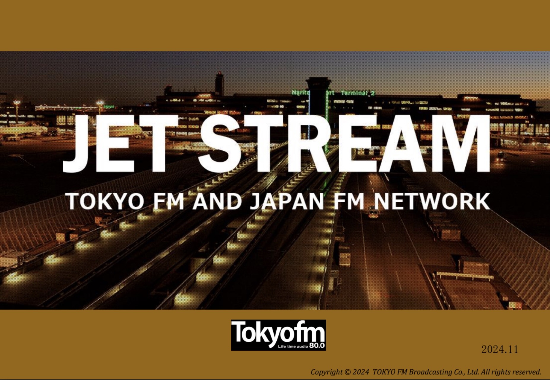【企画書】Tokyo FM『JET STREAM』／資料DL